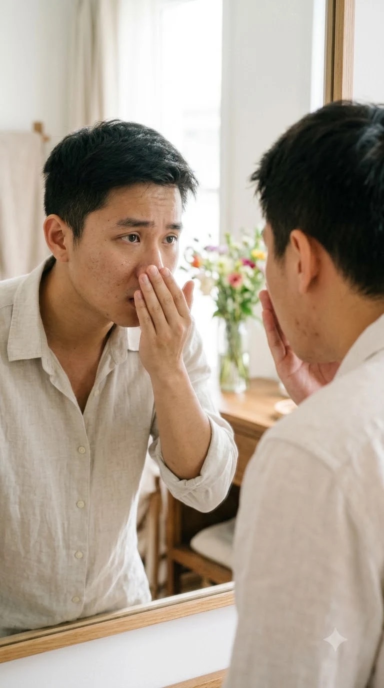 Ngại giao tiếp gần vì hơi thở